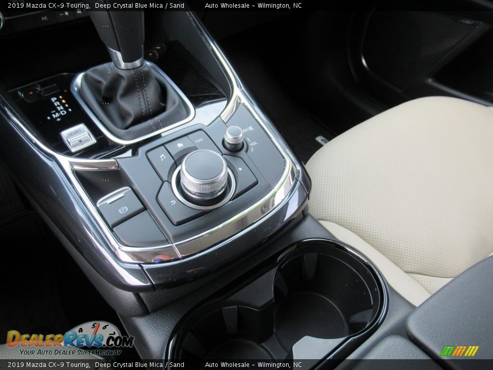 2019 Mazda CX-9 Touring Deep Crystal Blue Mica / Sand Photo #19