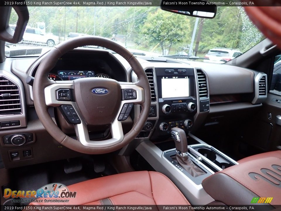 King Ranch Kingsville/Java Interior - 2019 Ford F150 King Ranch SuperCrew 4x4 Photo #18