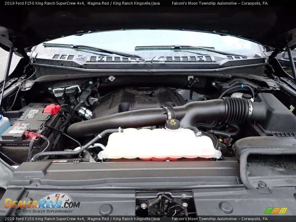 2019 Ford F150 King Ranch SuperCrew 4x4 3.5 Liter PFDI Twin-Turbocharged DOHC 24-Valve EcoBoost V6 Engine Photo #30