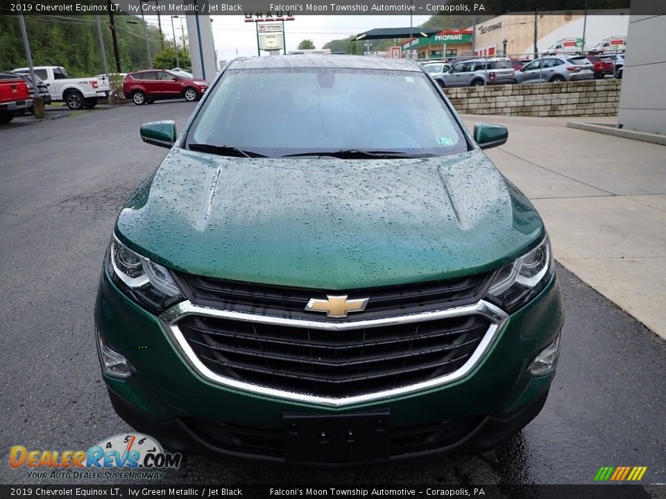 2019 Chevrolet Equinox LT Ivy Green Metallic / Jet Black Photo #8