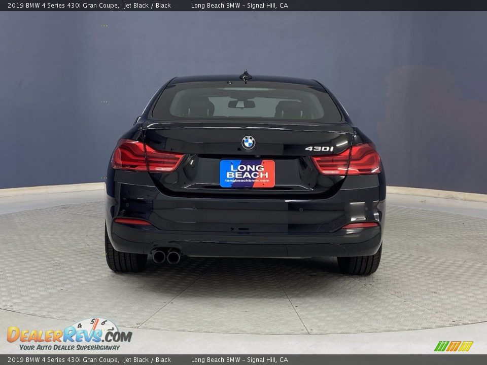 2019 BMW 4 Series 430i Gran Coupe Jet Black / Black Photo #4