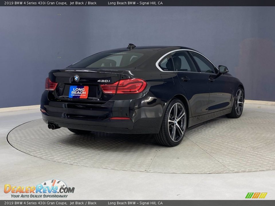 2019 BMW 4 Series 430i Gran Coupe Jet Black / Black Photo #5