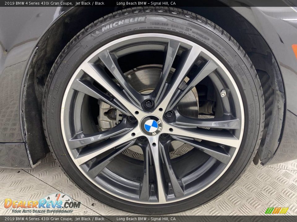 2019 BMW 4 Series 430i Gran Coupe Jet Black / Black Photo #6