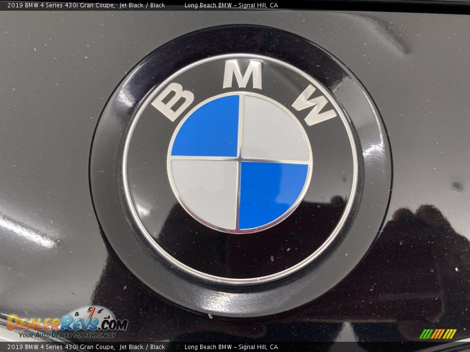 2019 BMW 4 Series 430i Gran Coupe Jet Black / Black Photo #8