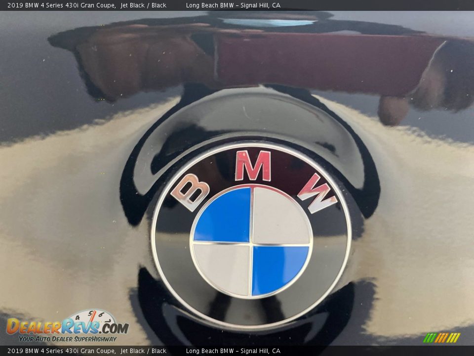 2019 BMW 4 Series 430i Gran Coupe Jet Black / Black Photo #10