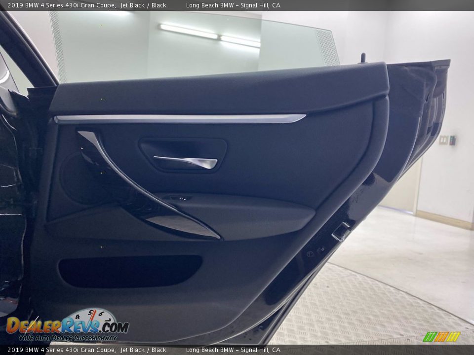 2019 BMW 4 Series 430i Gran Coupe Jet Black / Black Photo #35