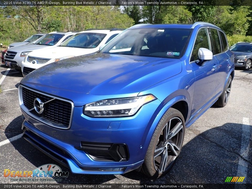 Front 3/4 View of 2016 Volvo XC90 T6 AWD R-Design Photo #1