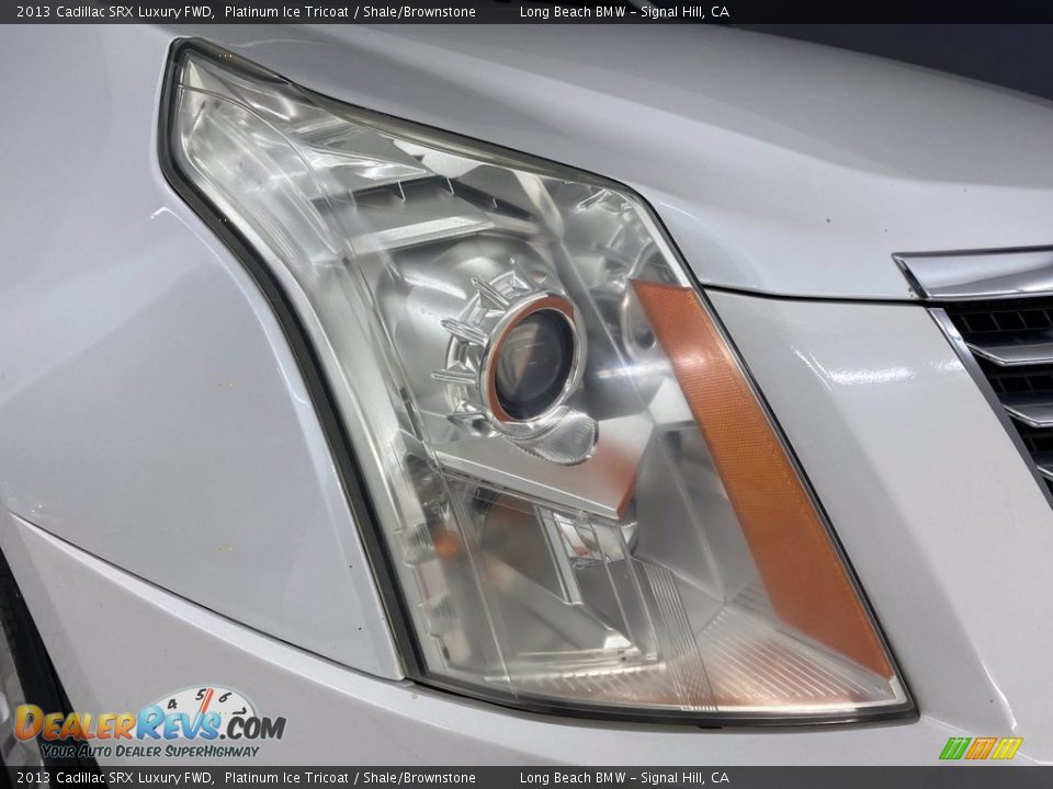 2013 Cadillac SRX Luxury FWD Platinum Ice Tricoat / Shale/Brownstone Photo #7