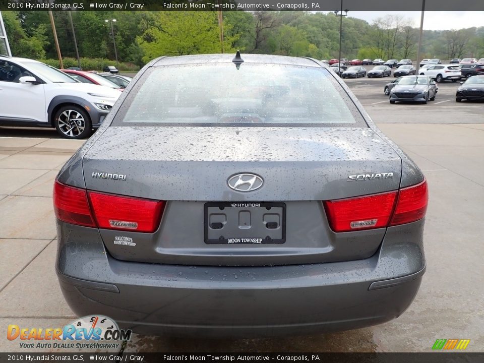 2010 Hyundai Sonata GLS Willow Gray / Gray Photo #3