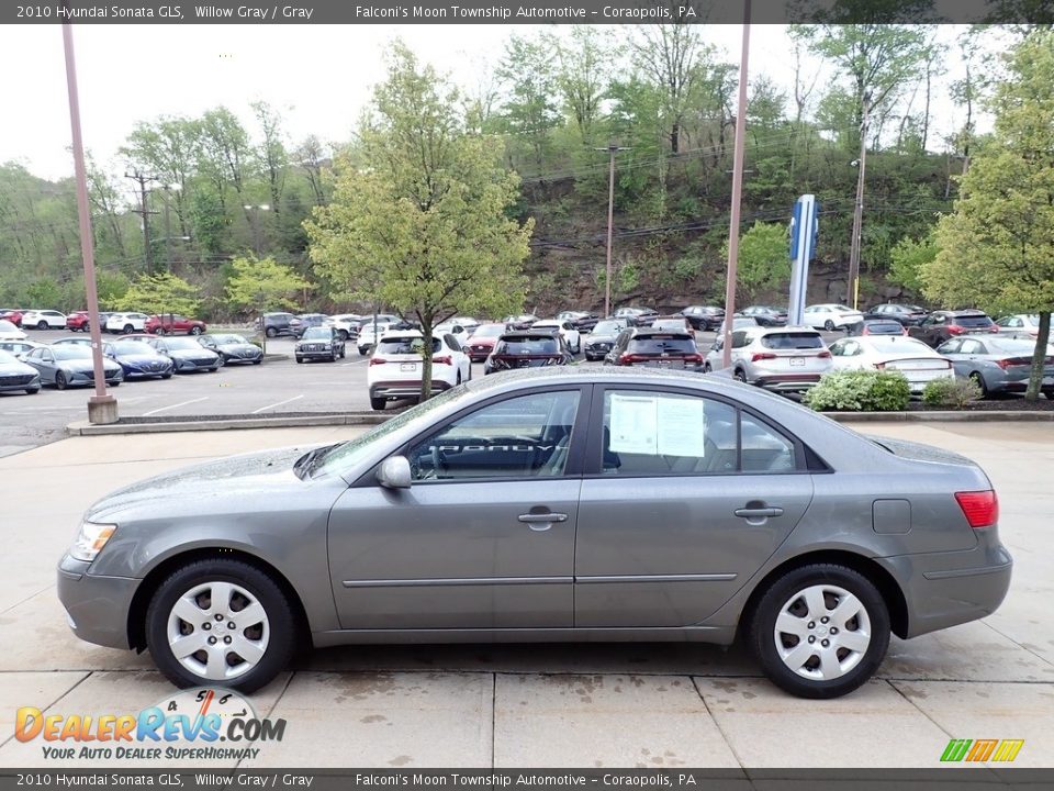 2010 Hyundai Sonata GLS Willow Gray / Gray Photo #5