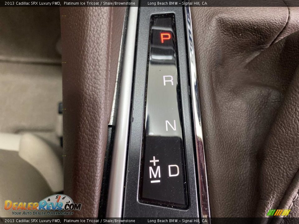 2013 Cadillac SRX Luxury FWD Platinum Ice Tricoat / Shale/Brownstone Photo #27