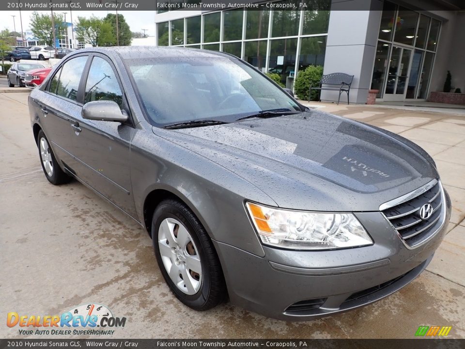 2010 Hyundai Sonata GLS Willow Gray / Gray Photo #8