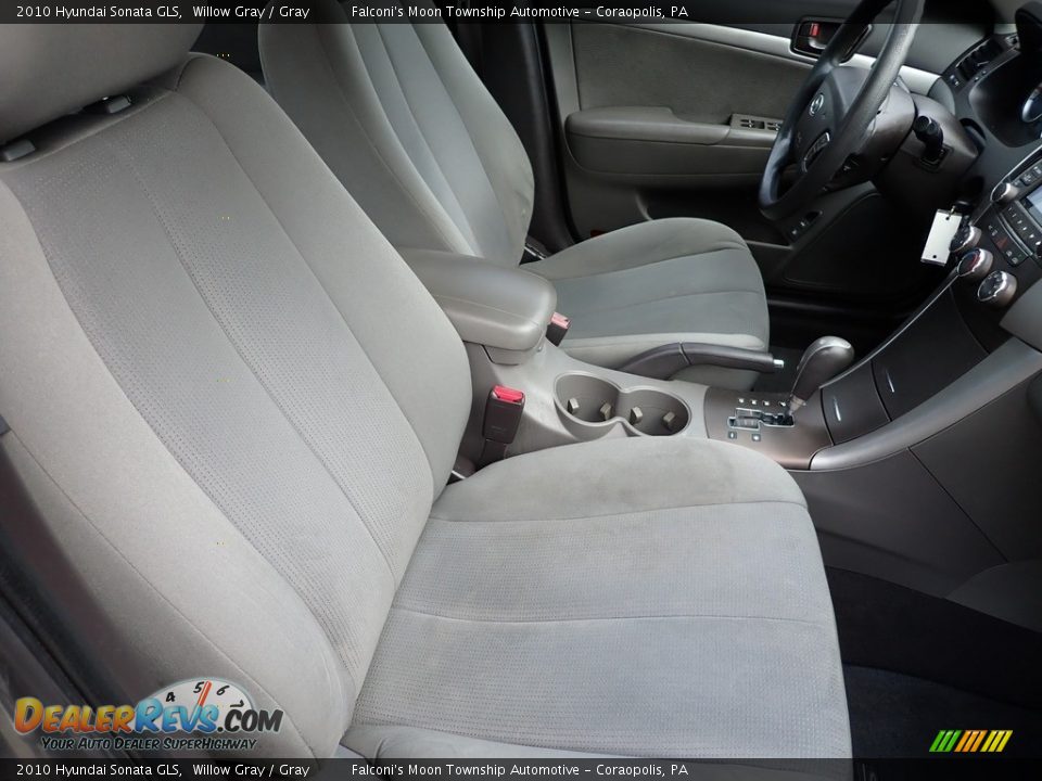 2010 Hyundai Sonata GLS Willow Gray / Gray Photo #10