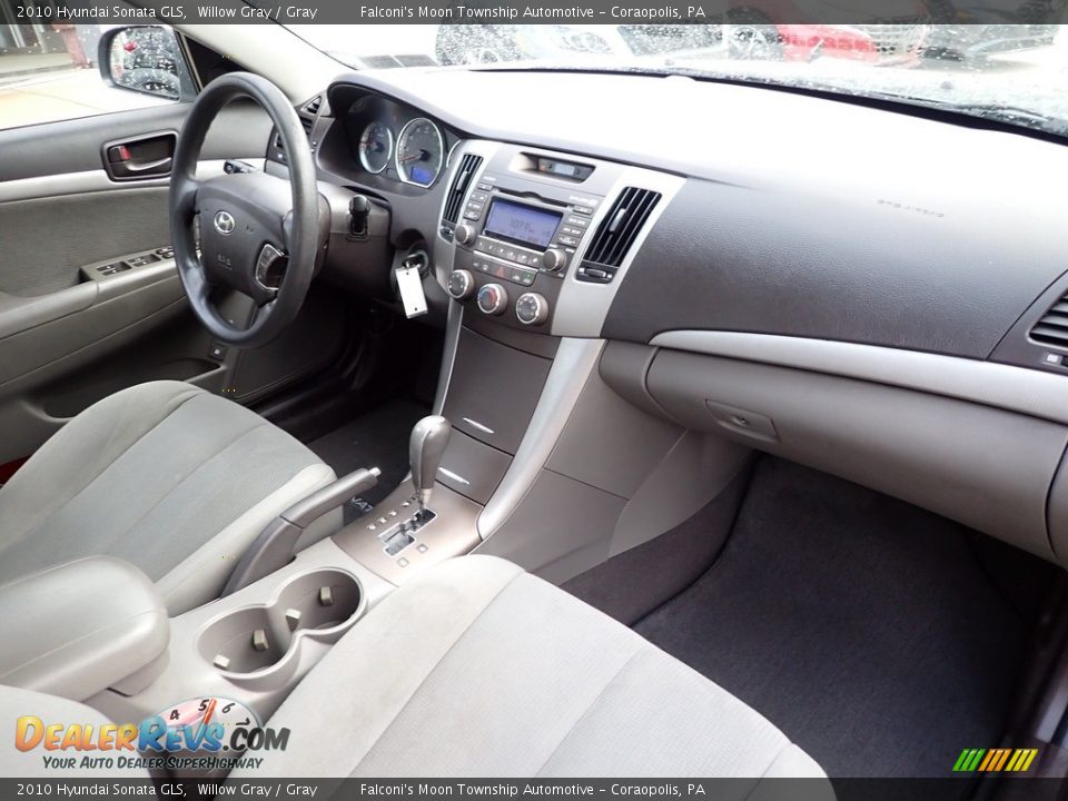 2010 Hyundai Sonata GLS Willow Gray / Gray Photo #11