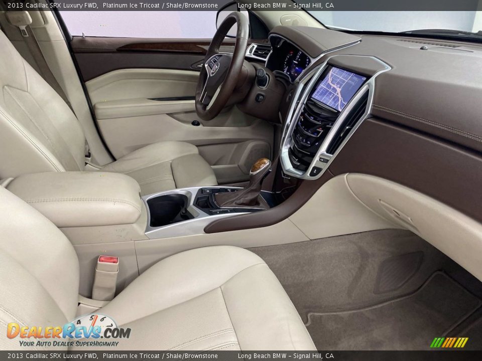 2013 Cadillac SRX Luxury FWD Platinum Ice Tricoat / Shale/Brownstone Photo #33