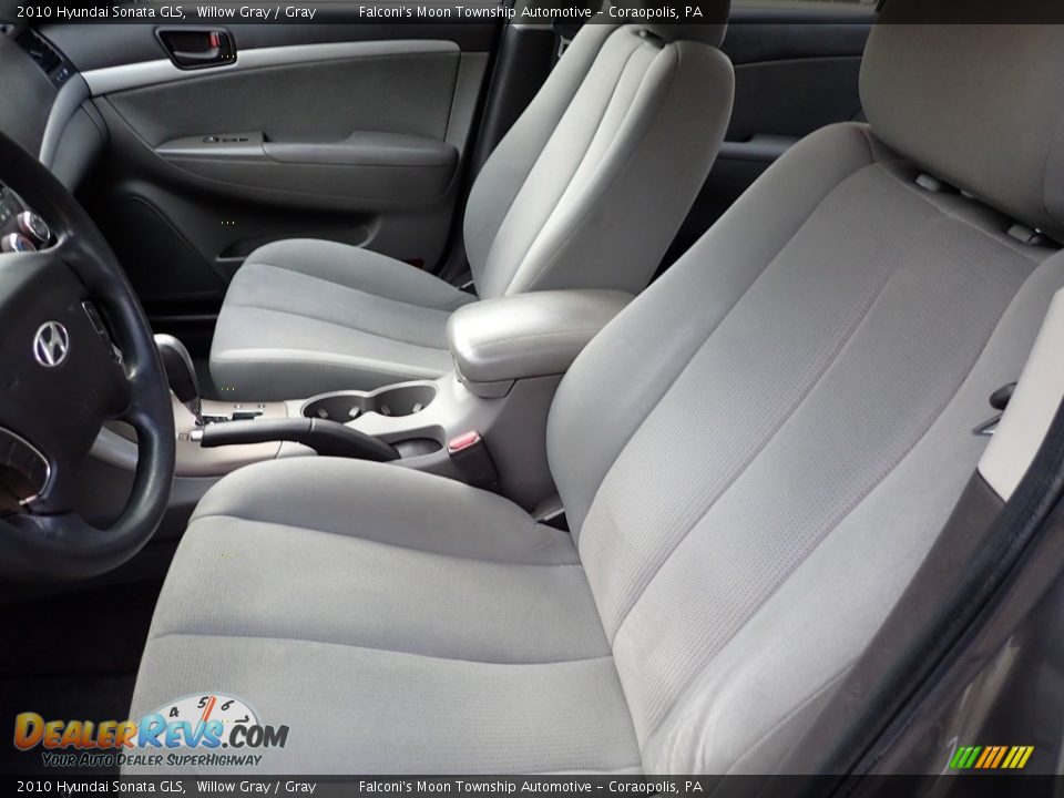 2010 Hyundai Sonata GLS Willow Gray / Gray Photo #17