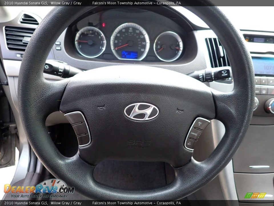 2010 Hyundai Sonata GLS Willow Gray / Gray Photo #23