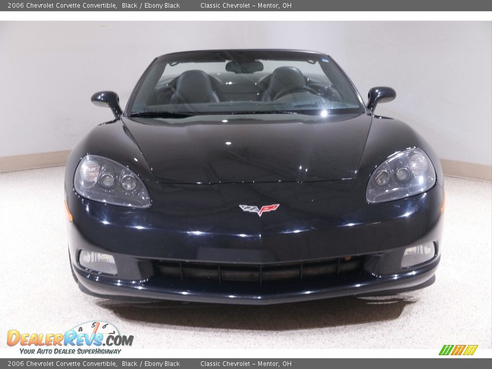 2006 Chevrolet Corvette Convertible Black / Ebony Black Photo #3