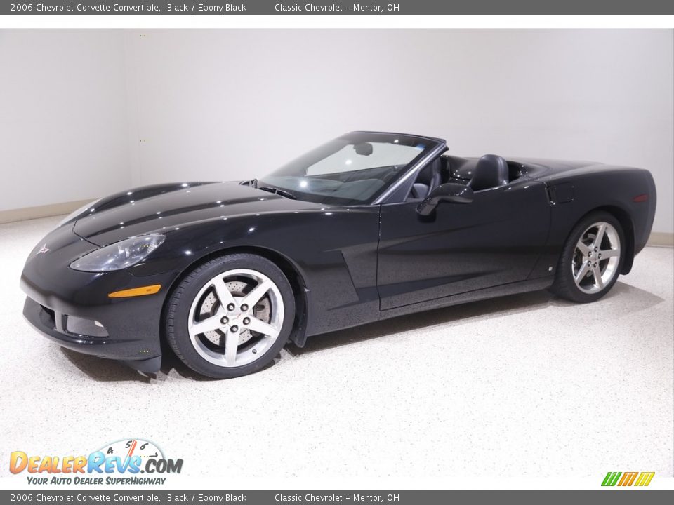 2006 Chevrolet Corvette Convertible Black / Ebony Black Photo #4