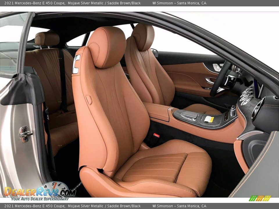 Saddle Brown/Black Interior - 2021 Mercedes-Benz E 450 Coupe Photo #5