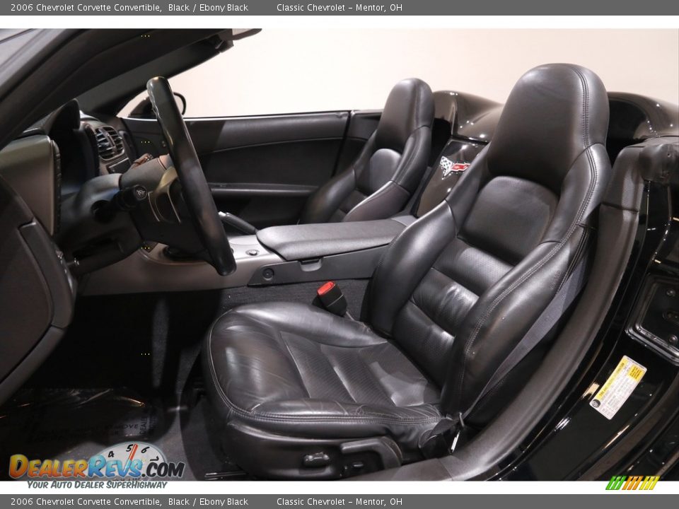 2006 Chevrolet Corvette Convertible Black / Ebony Black Photo #6