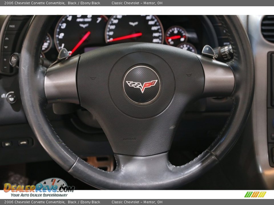 2006 Chevrolet Corvette Convertible Black / Ebony Black Photo #8