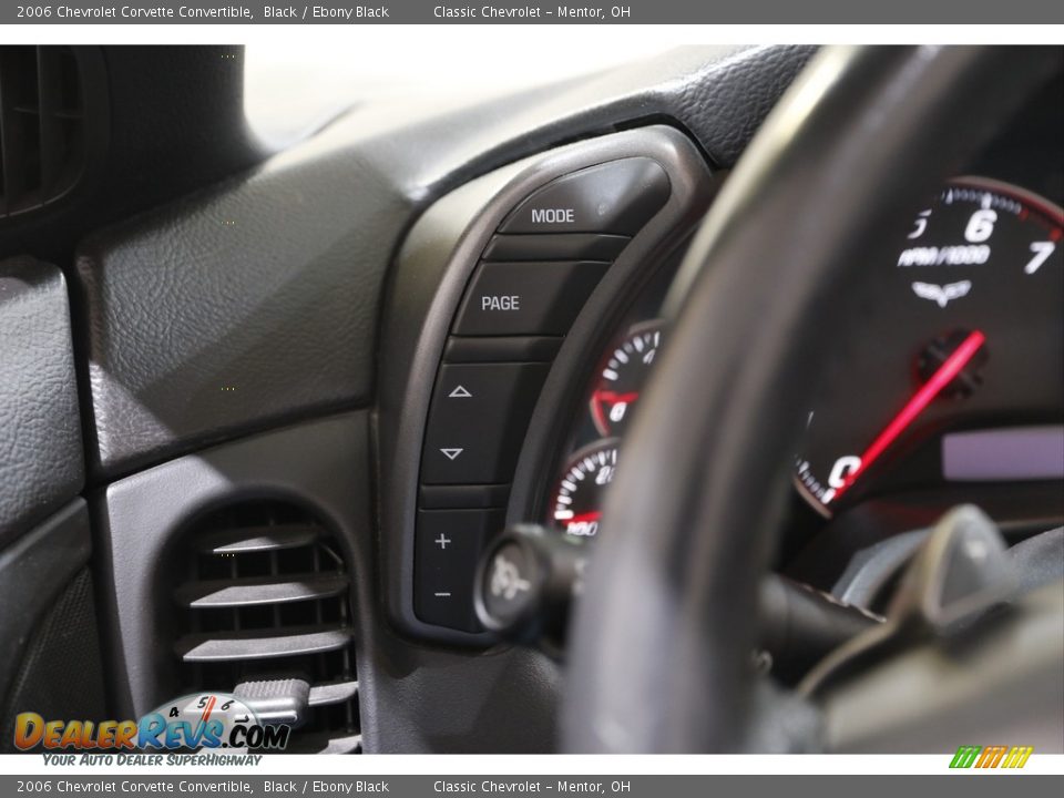 2006 Chevrolet Corvette Convertible Black / Ebony Black Photo #9