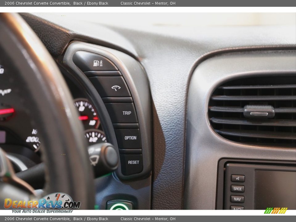 2006 Chevrolet Corvette Convertible Black / Ebony Black Photo #11