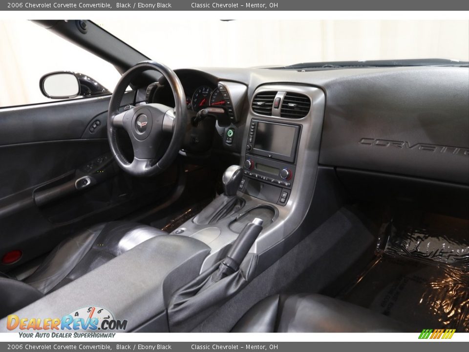 2006 Chevrolet Corvette Convertible Black / Ebony Black Photo #17