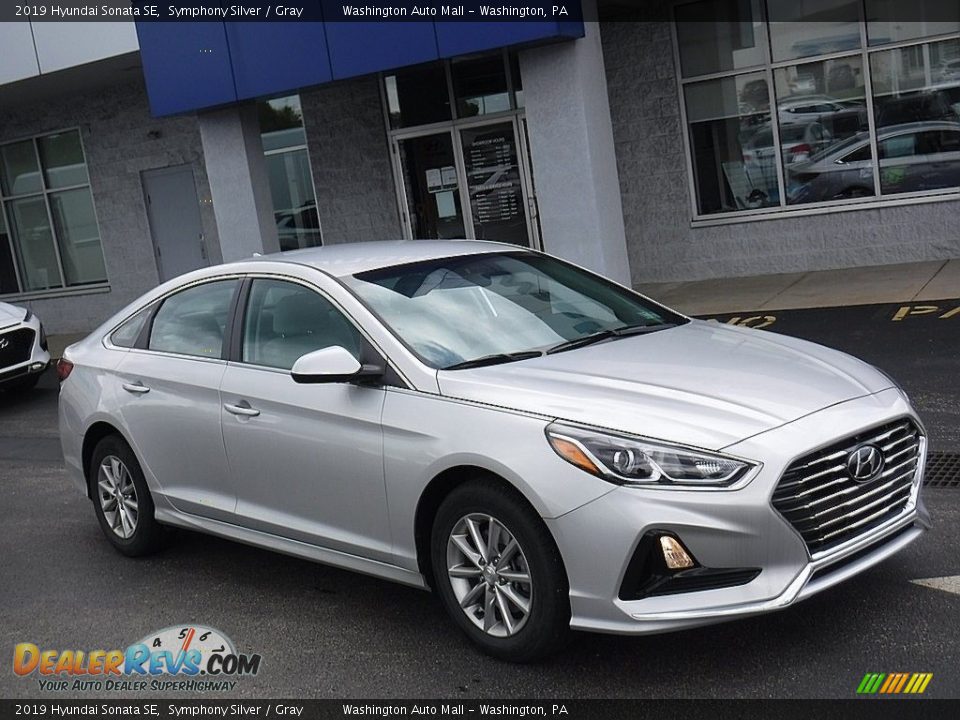 2019 Hyundai Sonata SE Symphony Silver / Gray Photo #1