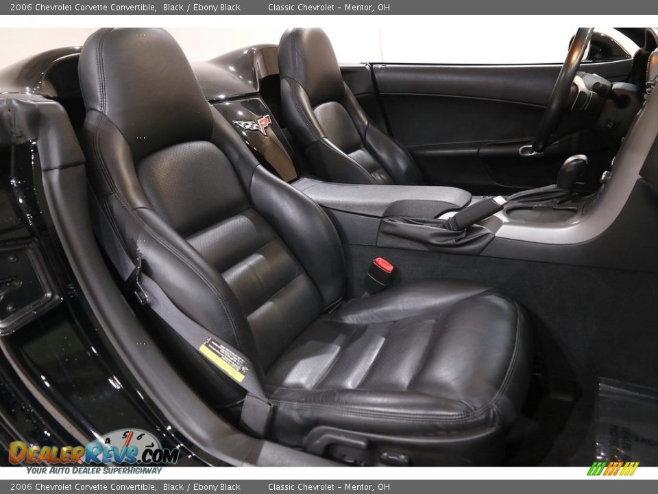 2006 Chevrolet Corvette Convertible Black / Ebony Black Photo #18