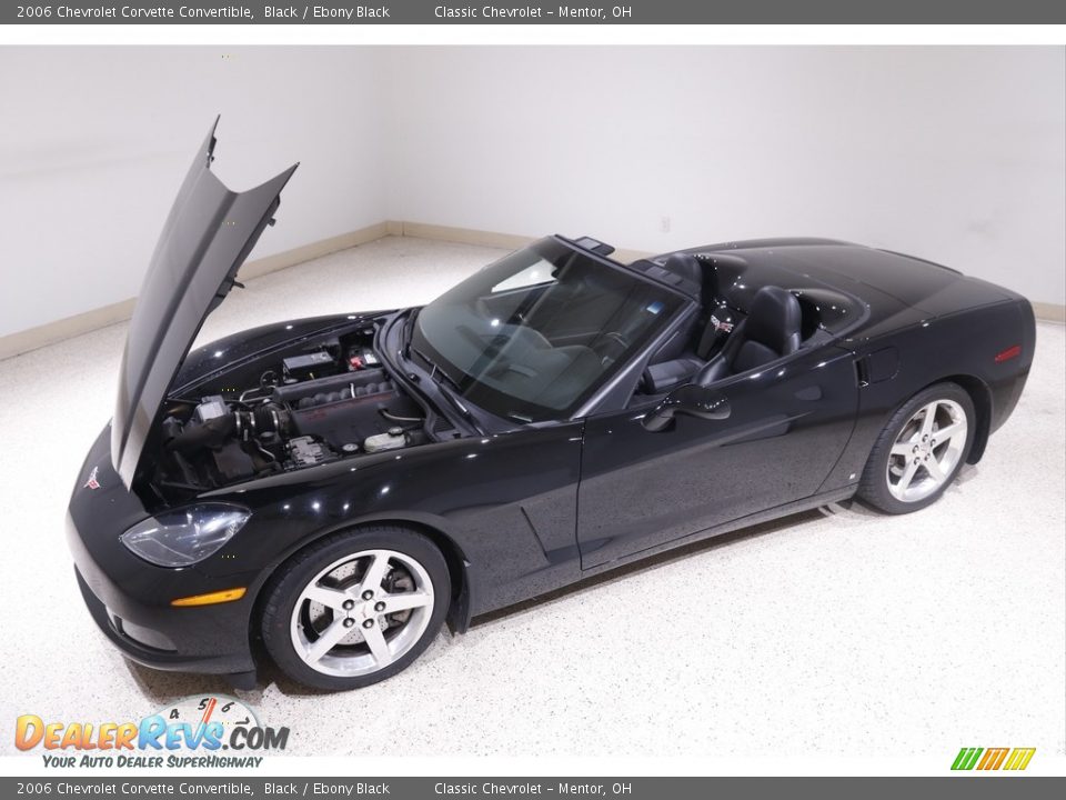 2006 Chevrolet Corvette Convertible Black / Ebony Black Photo #20