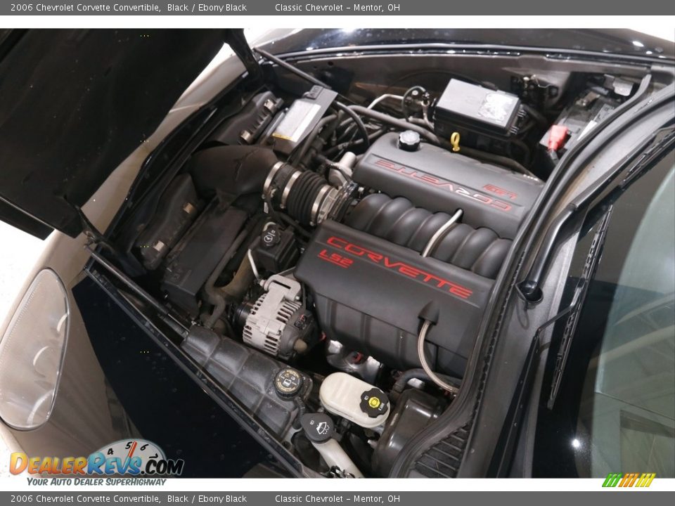 2006 Chevrolet Corvette Convertible Black / Ebony Black Photo #21