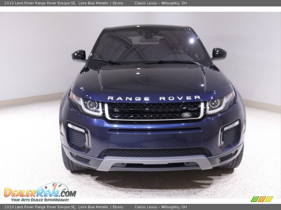 2019 Land Rover Range Rover Evoque SE Loire Blue Metallic / Ebony Photo #2