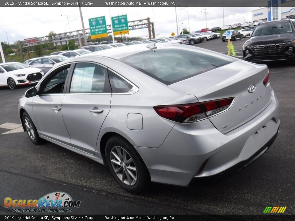 2019 Hyundai Sonata SE Symphony Silver / Gray Photo #7