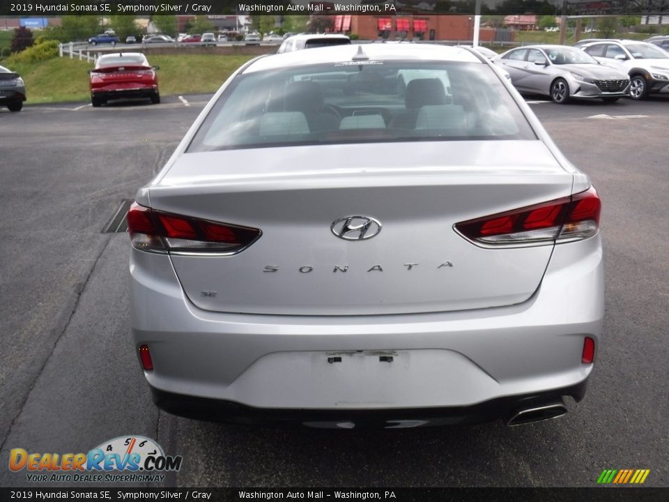 2019 Hyundai Sonata SE Symphony Silver / Gray Photo #8