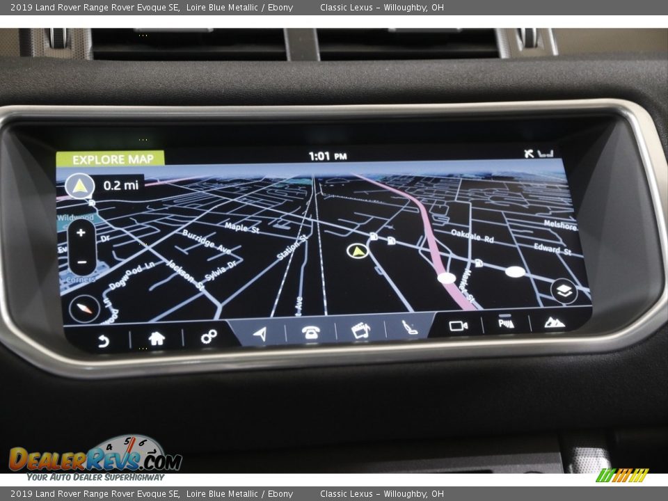 Navigation of 2019 Land Rover Range Rover Evoque SE Photo #14