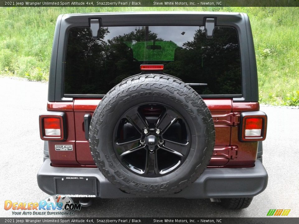 2021 Jeep Wrangler Unlimited Sport Altitude 4x4 Snazzberry Pearl / Black Photo #4