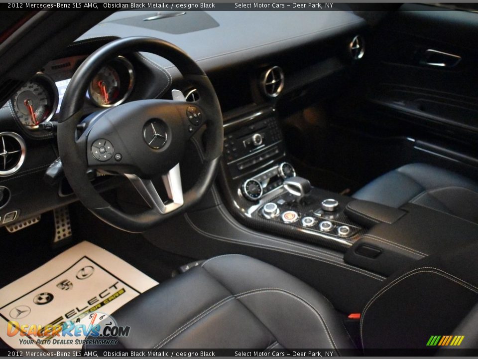 Dashboard of 2012 Mercedes-Benz SLS AMG Photo #10