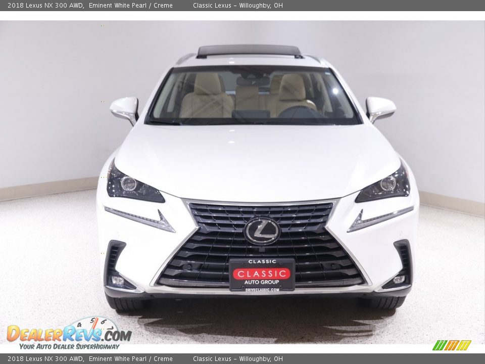 2018 Lexus NX 300 AWD Eminent White Pearl / Creme Photo #2