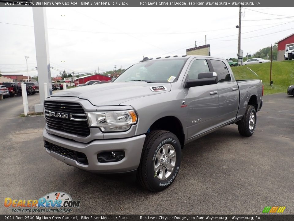 2021 Ram 2500 Big Horn Crew Cab 4x4 Billet Silver Metallic / Black Photo #1