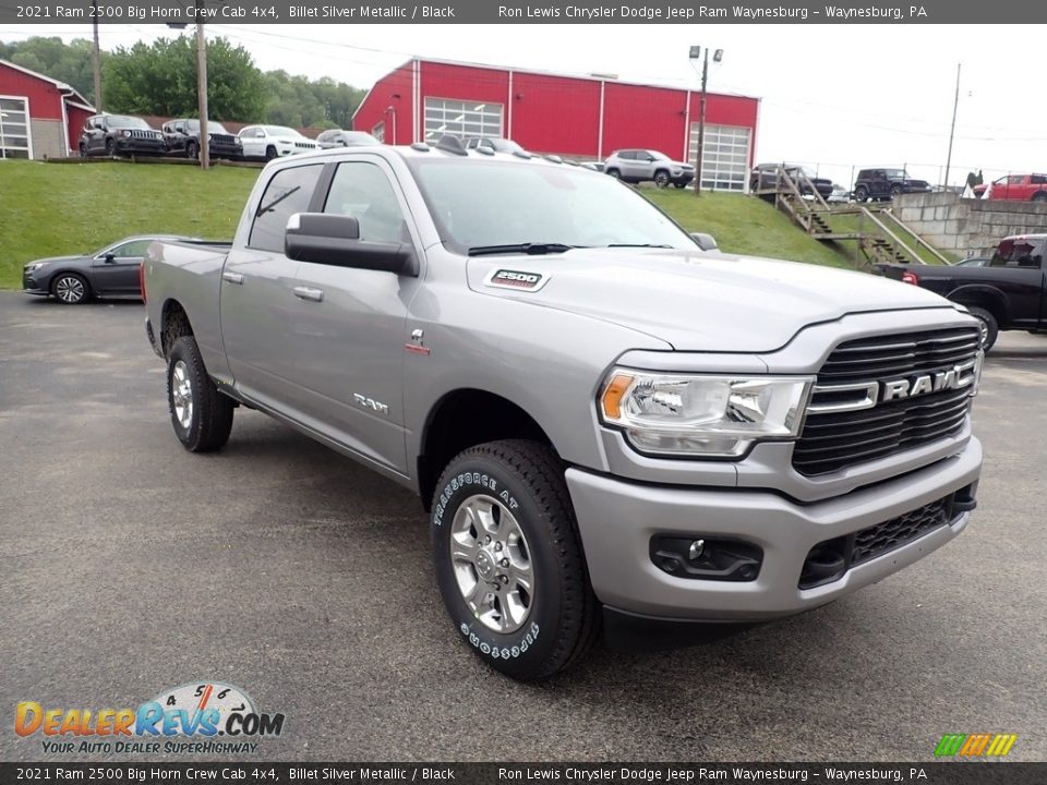 2021 Ram 2500 Big Horn Crew Cab 4x4 Billet Silver Metallic / Black Photo #8