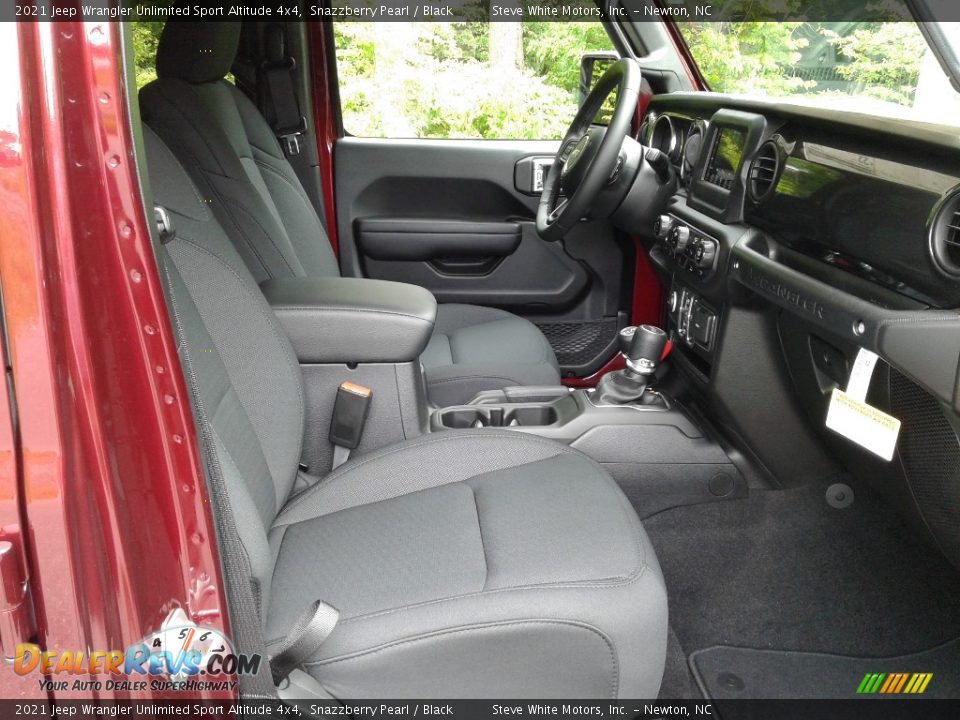 2021 Jeep Wrangler Unlimited Sport Altitude 4x4 Snazzberry Pearl / Black Photo #16