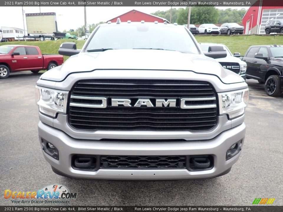 2021 Ram 2500 Big Horn Crew Cab 4x4 Billet Silver Metallic / Black Photo #9