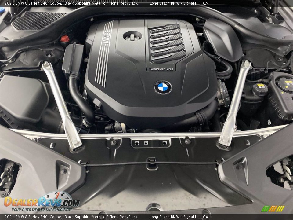 2021 BMW 8 Series 840i Coupe 3.0 Liter M TwinPower Turbocharged DOHC 24-Valve Inline 6 Cylinder Engine Photo #9