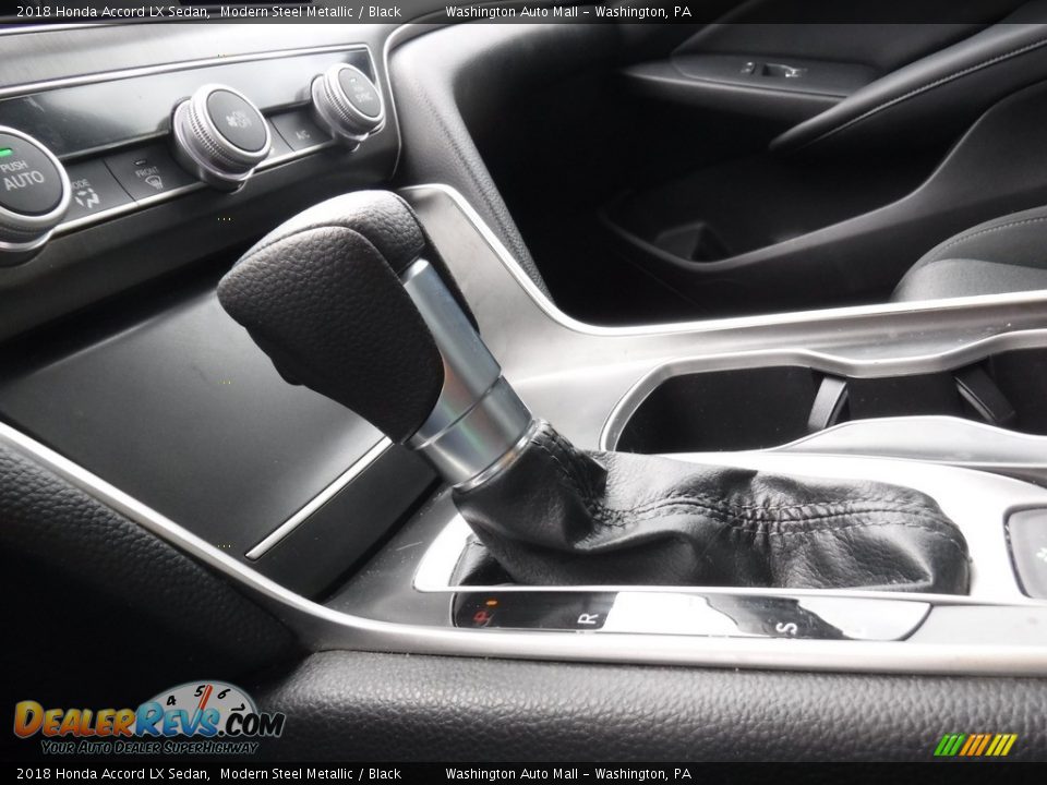 2018 Honda Accord LX Sedan Modern Steel Metallic / Black Photo #15