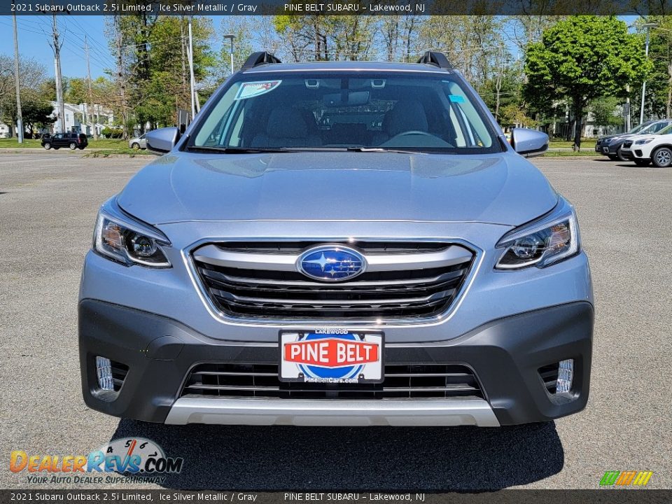 2021 Subaru Outback 2.5i Limited Ice Silver Metallic / Gray Photo #3