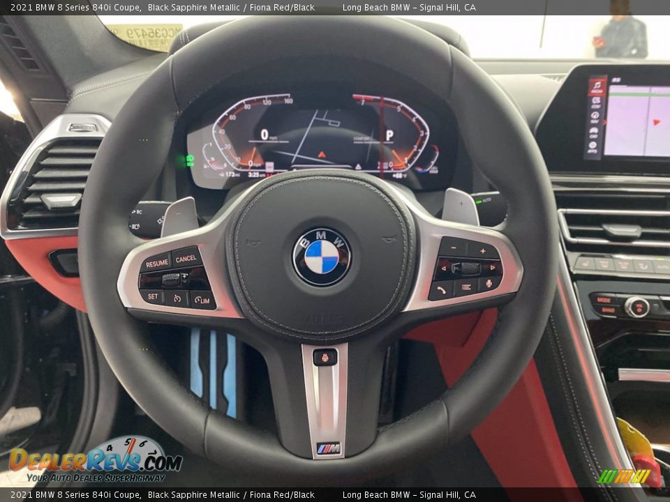 2021 BMW 8 Series 840i Coupe Steering Wheel Photo #14