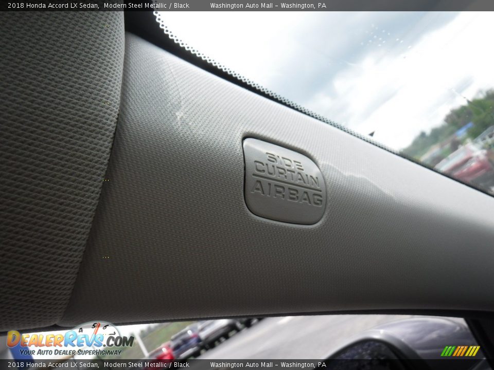 2018 Honda Accord LX Sedan Modern Steel Metallic / Black Photo #22