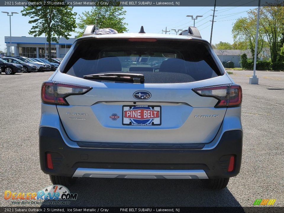 2021 Subaru Outback 2.5i Limited Ice Silver Metallic / Gray Photo #7